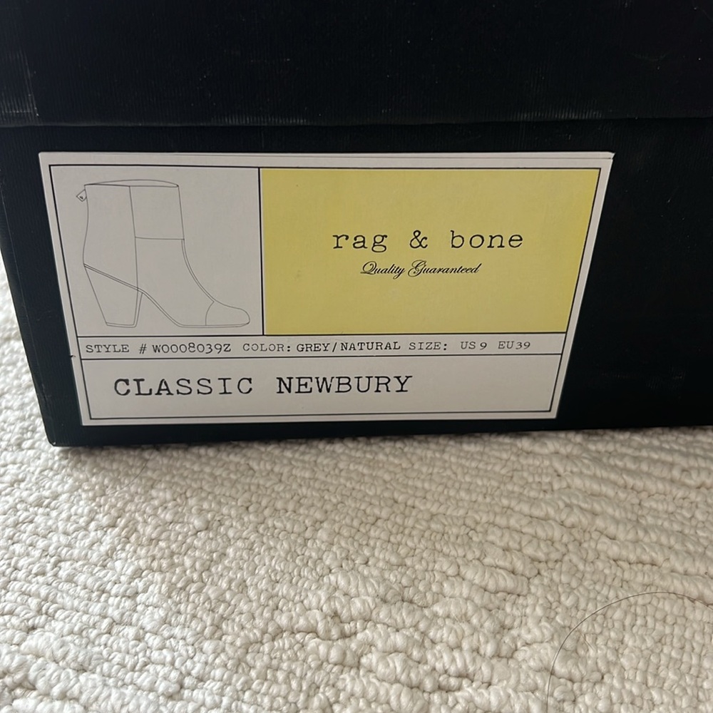 Gently Worn Rag And Bone Booties Classic Newbury - image 8